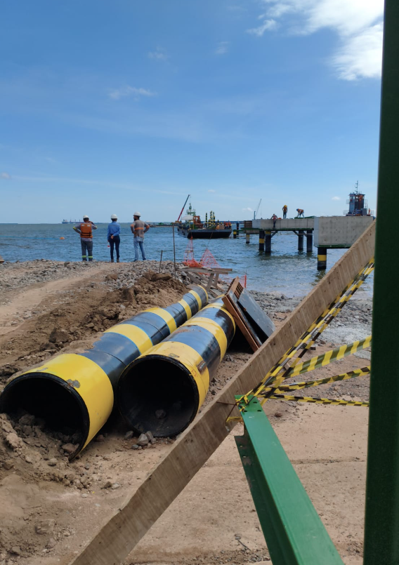 Correias do terminal graneleiro — Bertuol • Porto Calha Norte, Santarém–PA • Acompanhamento